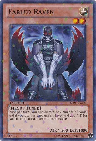 Fabled Raven [BP01-EN205] Starfoil Rare