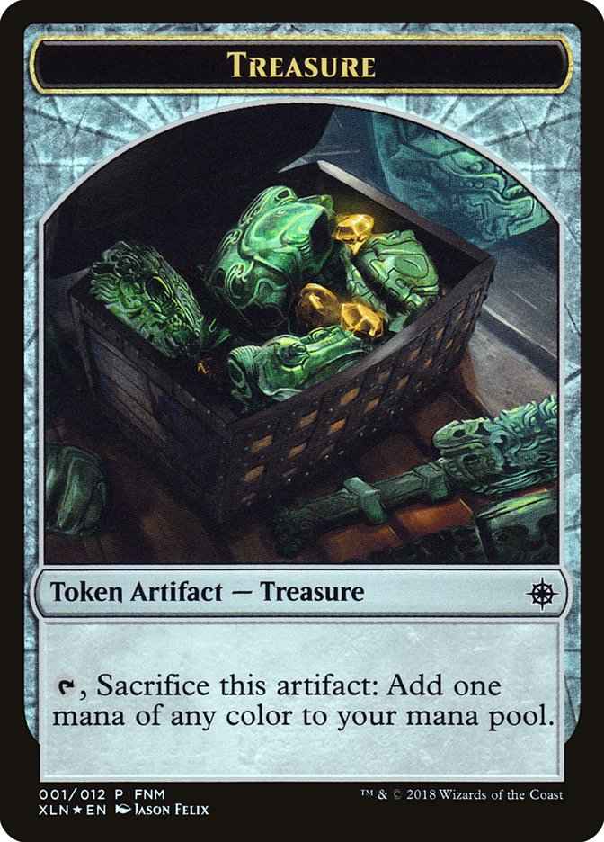 Merfolk // Treasure (FNM-001) - Friday Night Magic 2018 Foil