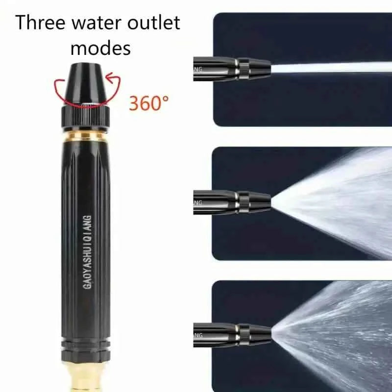 Portable High-Pressure Car Wash Gun – Multi-Function Garden Hose Nozzle