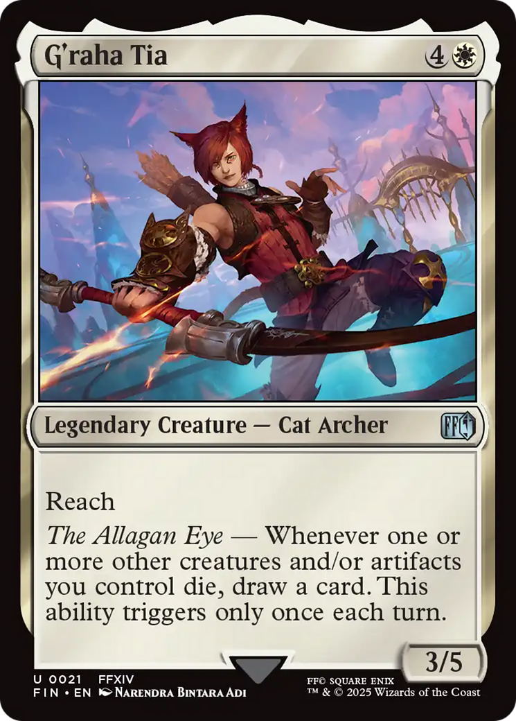 G'raha Tia (FIN-021) - FINAL FANTASY