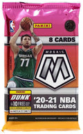 NBA Panini 2020-21 Prizm Mosaic Basketball Trading Card Pack