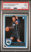Graded 2022 Panini NBA Hoops Paolo Banchero #231 Rookie RC Basketball Card PSA 9 Mint