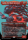 Laelia, the Blade Reforged (Borderless) (MH3-368) - Modern Horizons 3 (Borderless) Foil
