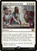 Kayla's Reconstruction (PPBRO-010) - The Brothers' War Promos