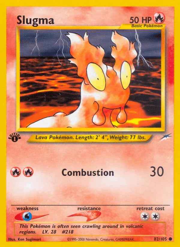Slugma (82/105) [Neo Destiny 1st Edition]