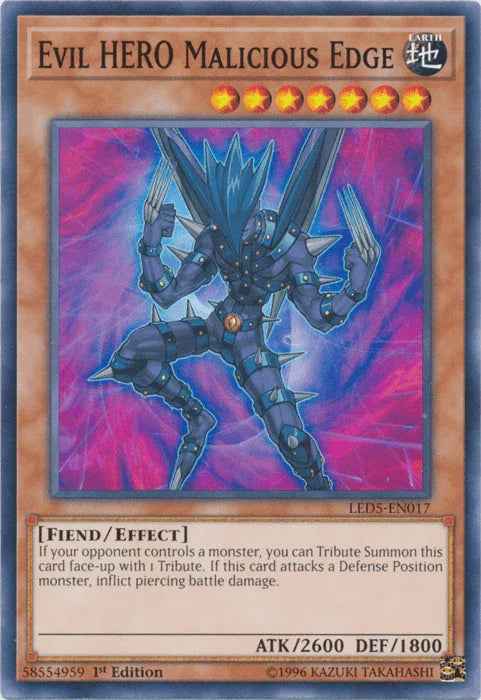 Evil Hero Malicious Edge [LED5-EN017] Common