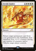 Invoke Justice (PPNEO-021) - Kamigawa: Neon Dynasty Promos