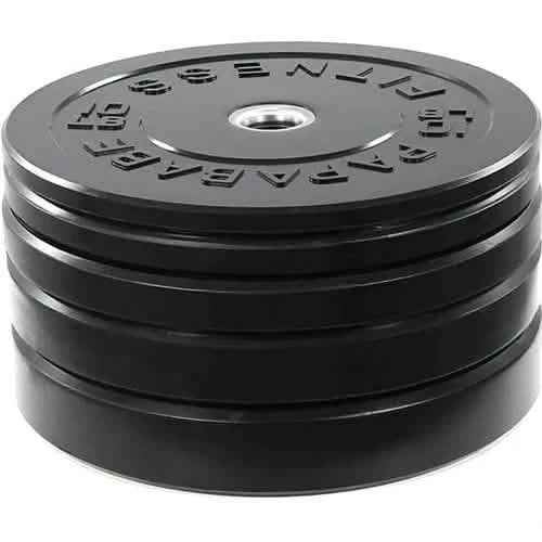 1-Pair: Bumper Plates 2-Inch Bumpers Olympic Weight Plate