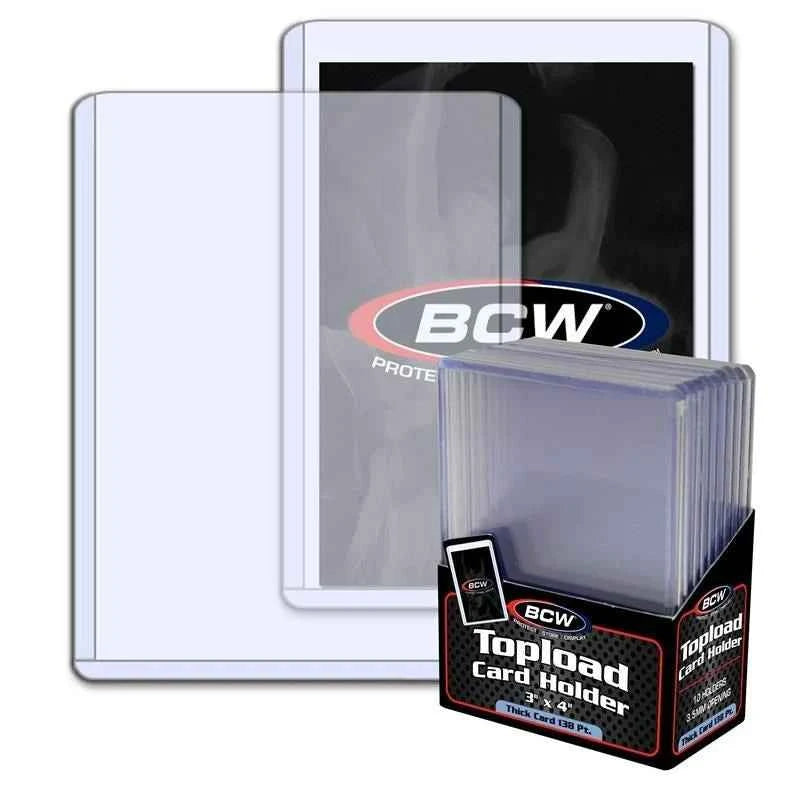 BCW Thick Card Topload Holder -  138 PT