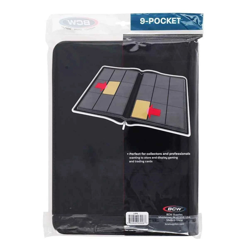 Z-Folio 9-Pocket Album - Black