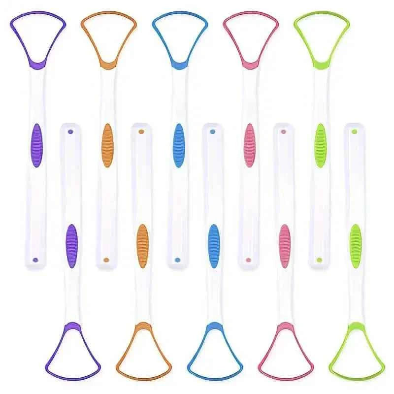 10-Pack: 100% BPA Free Tongue Scrapers