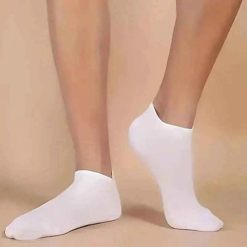 10-Pairs: Men's Plain Knitted Lining Socks