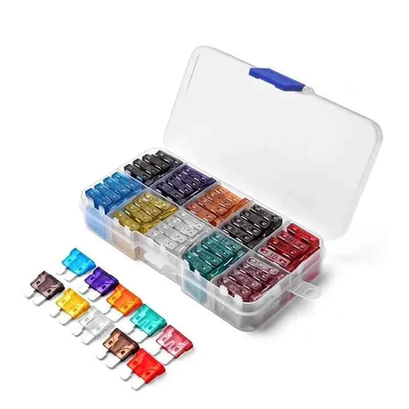 100-Pieces: Car Fuses Assortment Kit, Car Automotive RV Standard Fuses