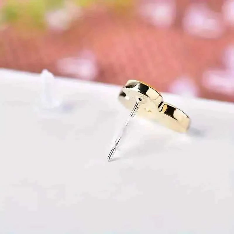 100-Pieces: Transparent Plastic Ear Clog Ear Stud Earring Pin Backs Ear Plug