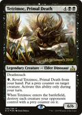 Tetzimoc, Primal Death (PRE-86S) - Rivals of Ixalan Promos Foil