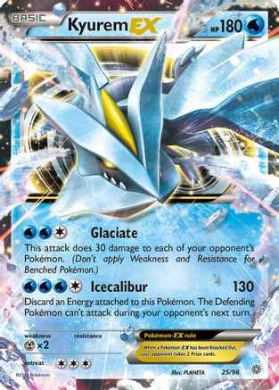 Kyurem EX 025/98 - XY  Ancient Origins Holofoil