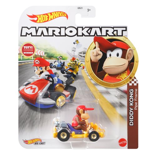 Mario Kart Hot Wheels 2023 Mix 2 Vehicle