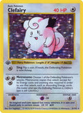 Clefairy 005 - Base Set Shadowless