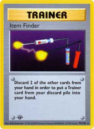 Item Finder 074/102 - Base Set Shadowless Unlimited