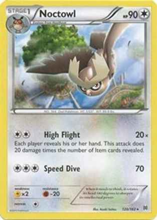 Noctowl 120/162 - XY  BREAKthrough