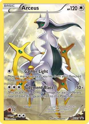 Arceus XY83/211 - XY Promos Holofoil