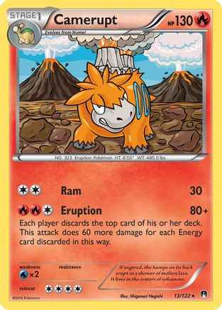 Camerupt 013/122 - XY  BREAKpoint
