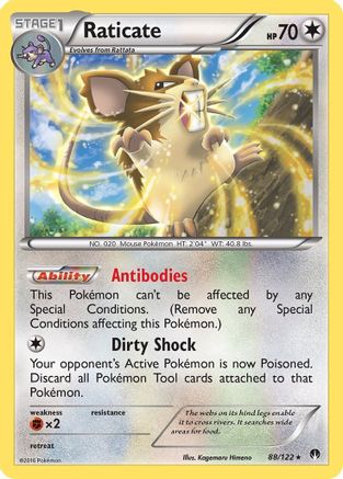Raticate 088/122 - XY  BREAKpoint