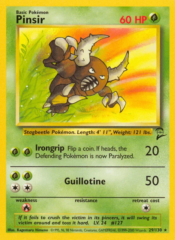 Pinsir (29/130) [Base Set 2]