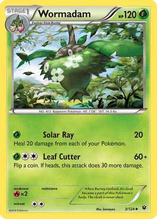 Wormadam 003/124 - XY  Fates Collide