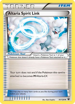 Altaria Spirit Link 091/124 - XY  Fates Collide