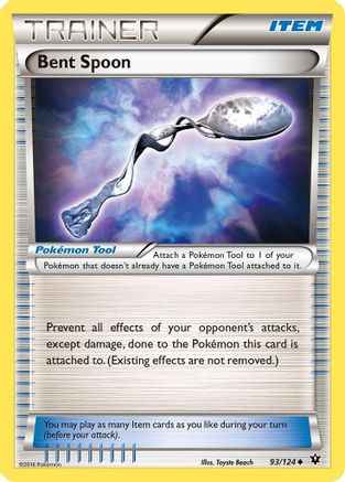Bent Spoon 093/124 - XY  Fates Collide