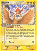 Fearow (18/100) (Delta Species) [EX: Crystal Guardians]
