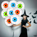 12-Pack: 22 Inch Halloween Eyeball Balloons