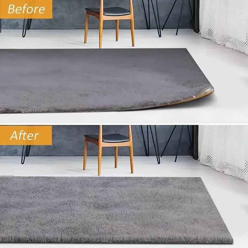 12-Pieces: Double Sided Non-Slip Rug Pads Rug Tape Stickers