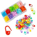 120-Pack: Mix Color Plastic Knitting Tools Locking Stitch Markers Crochet