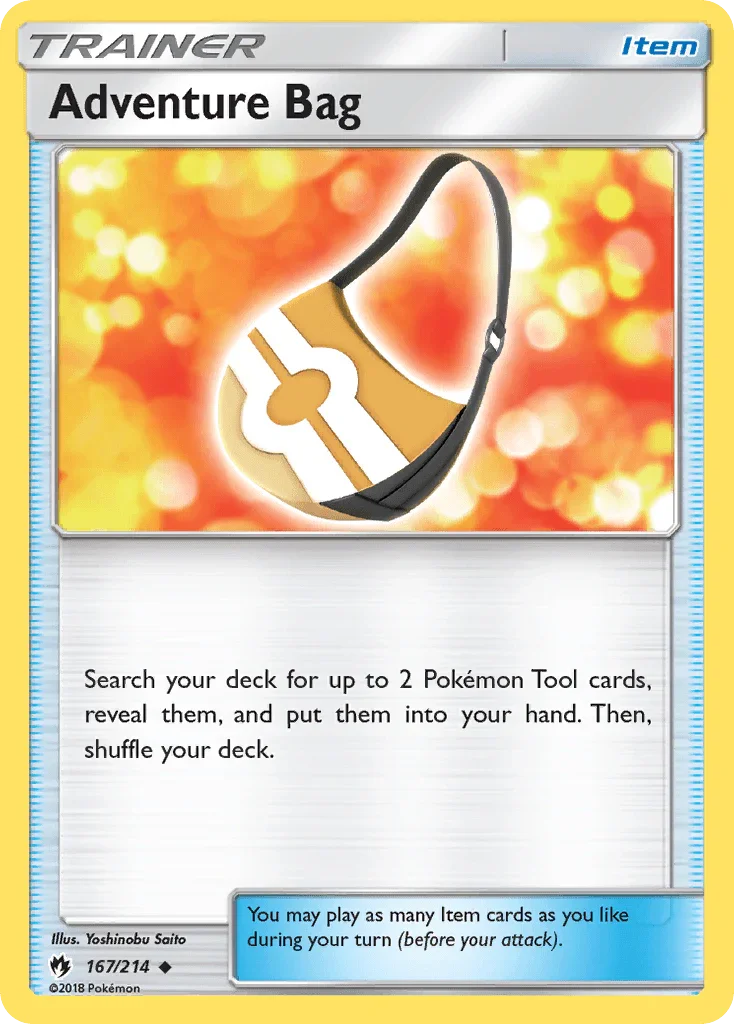 Adventure Bag (167/214) [Sun & Moon: Lost Thunder]