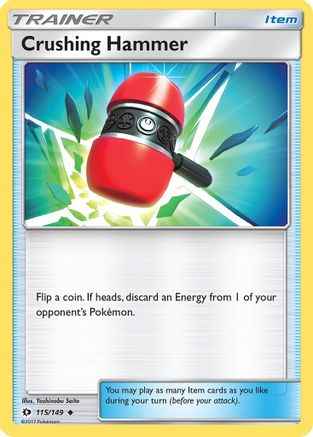 Crushing Hammer 115/149 - SM Base Set