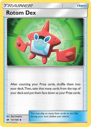 Rotom Dex 131/149 - SM Base Set