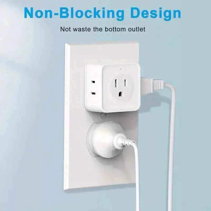 Multi-Function Socket Adapter – Five-Way Wall Extension