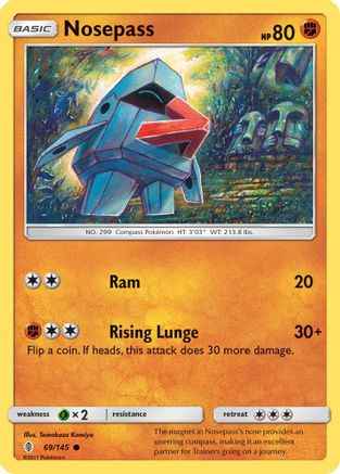 Nosepass 069/145 - SM  Guardians Rising