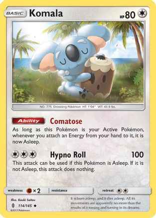 Komala 114/145 - SM  Guardians Rising