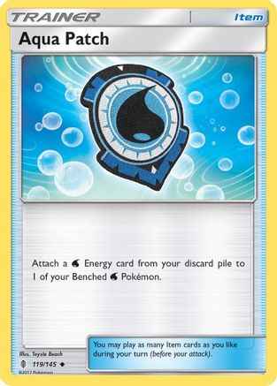 Aqua Patch 119/145 - SM  Guardians Rising