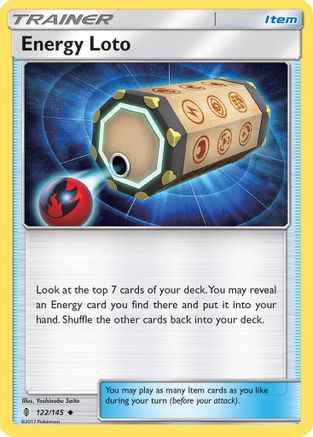 Energy Loto 122/145 - SM  Guardians Rising