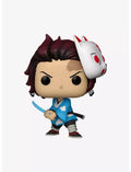 Funko Demon Slayer: Kimetsu No Yaiba Pop! Animation Tanjiro With Mask Vinyl Figure Hot Topic Exclusive