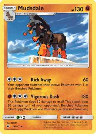 Mudsdale 078/147 - SM  Burning Shadows