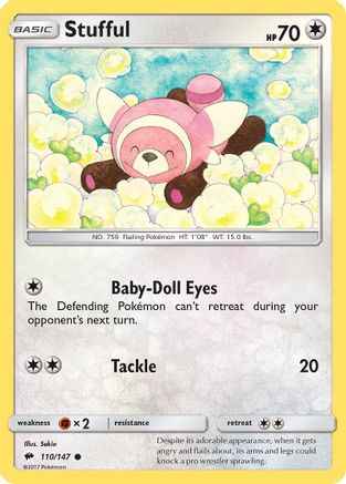 Stufful 110/147 - SM  Burning Shadows