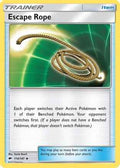 Escape Rope 114/147 - SM  Burning Shadows Reverse Holofoil