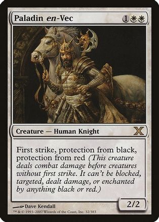 Paladin en-Vec (10E-032) - 10th Edition Foil