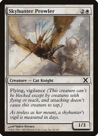 Skyhunter Prowler (10E-042) - 10th Edition Foil