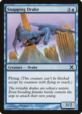 Snapping Drake (10E-110) - 10th Edition Foil